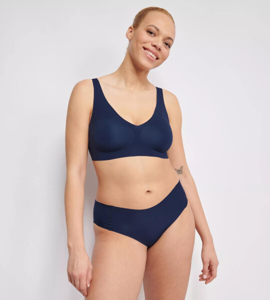SLOGGI ZERO FEEL - Neviditeľná bezšvová braletka Sloggi NAVY BLUE L