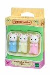 Sylvanian Families Baby Marshmallow myšky trojčatá