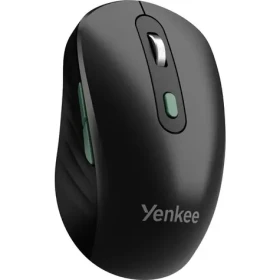 YENKEE YMS 2045BK WL SWAY čierna / bezdrôtová optická myš / 1600 DPI / 6 tlačidiel / 2.4 GHz / Bluetooth (8590669377077)