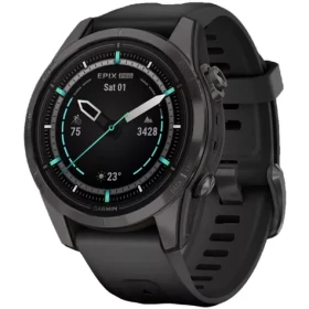 Garmin epix Pro (gen2) - Sapphire Edition čierna / Chytré hodinky / 1.2 "/ GPS / BT / ANT + / Wi-Fi / 10 ATM (010-02802-15)