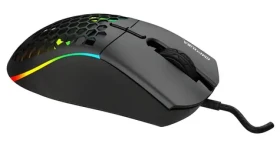 INCA IMG-GT20 čierna / Drôtová herná myš / optická / 10000 DPI / 7 tlačidiel / RGB / USB-A / 1,8 m (IMG-GT20)