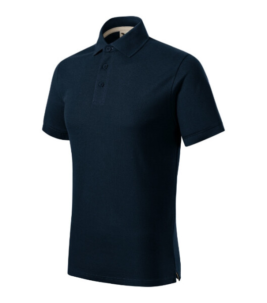 Pánske polo tričko Prime (GOTS) tmavomodré M