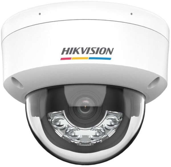 Hivision Hikvision dome DS-2CD1147G2H-LIUF F2.8 (balta, 4 MP, 30 m IR, 30 m. LED, Hybrid Light))