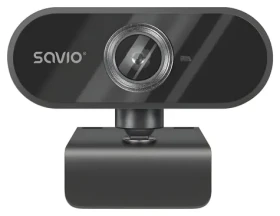 Savio CAK-04 čierna / Webkamera / HD 720p / 25fps / USB / klip (CAK-04)
