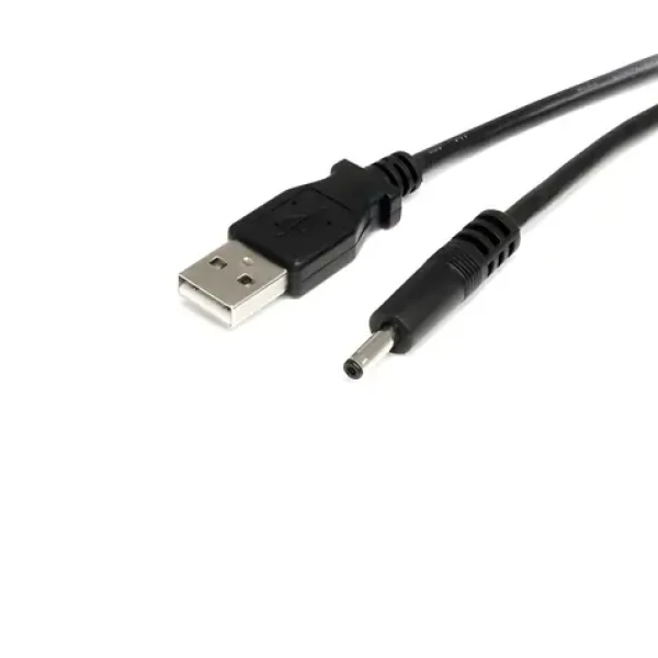 StarTech napájací kábel USB na Barrel Typ H čierna / Napájací kábel / 5 V / 0,9 m (USB2TYPEH)