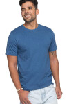 Pánske tričko T-shirt Heavy Slim 21174 - Promostars modrá melanž XXL