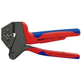 Knipex Knipex-Werk 97 43 66 0.5 do 6 mm², vr. výmenných krimpovacích vložiek, 1 ks; 97 43 66