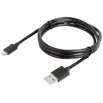 CLUB3D CAC-1408 Kábel USB-A na Micro USB M/M čierna 1m (CAC-1408)