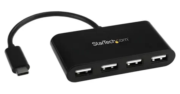 StarTech USB-C Hub 4 porty čierna / USB hub / USB 2.0 / 4X USB-A (ST4200MINIC)