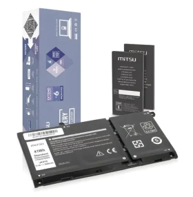 JK6Y6 / Batéria pre notebook / DELL Latitude 3410, 3510, Inspiron 5401, 5501 / 3600 mAh / 41 Wh / 11,4V (BC/DE-3510)