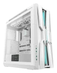 DEEPCOOL GENOME III biela / PC skriňa / Integrované vodné chladenie / Temperované sklo / LCD 5,5" (R-GENOME-WHALA3-G-3)