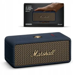 Marshall Emberton III modrá / Bezdrôtový reproduktor / Bluetooth 5.3 / IP67 (1008137)