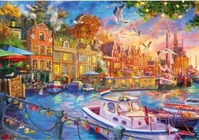 GIBSONS Puzzle Odrazy prístavu