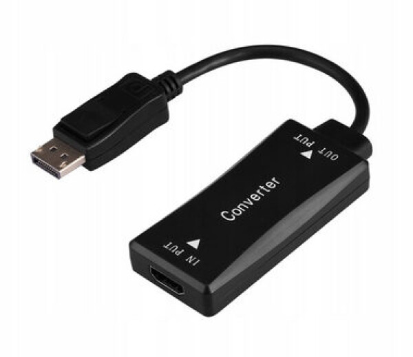 Gembird A-HDMIF30 Redukcia HDMI - DisplayPort 0.15m čierna (A-HDMIF30-DPM-01)