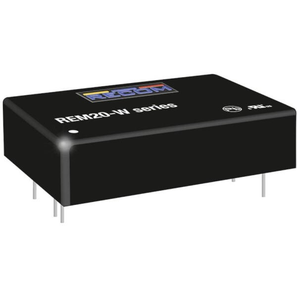 RECOM REM20-4815DW DC / DC menič napätia 667 mA 20 W Počet výstupov: 2 x; REM20-4815DW