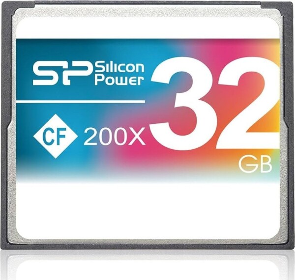 Silicon Power 200x Compact Flash 32 GB (SP032GBCFC200V10)