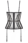 Dámsky korzet Ravenna corset black - BEAUTY NIGHT FASHION černá L/XL