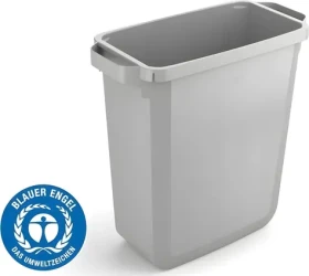 Durable DURABIN ECO 60 l šedá / Odpadkový kôš / obdĺžnikový / recyklovaný plast / stohovateľný (1800503050)