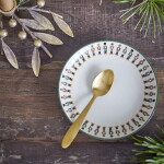 Bloomingville Kameninový dezertný tanier Jolly Plate Ø 16 cm