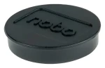 NOBO 30 mm čierna / Magnety / 4 ks v balení (1901448)