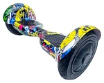Eljet Kolonožka Roadster Graffiti Yellow / Hoverboard / 2x 350W / 12 km/h / dojazd 10 km / nosnosť 120 kg
