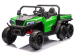 Mamido Elektrické autíčko Buggy Speed 24 V 4×200 W 6 kolies zelené