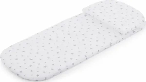 CHIPOLINO Matrac do kočíka Grey stars (153038)