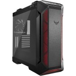 ASUS TUF GAMING GT501 čierna / bez zdroja / ATX / USB 3.0 / HD audio / priehľadná bočnica (90DC0012-B49000)