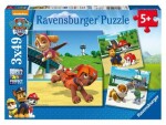 Ravensburger - Puzzle - Tlapková Patrola: Psí tím - 3x49 dielikov