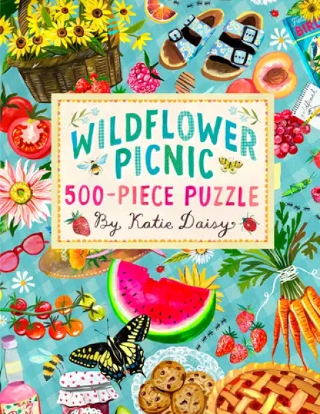Chronicle books Puzzle Piknik s lúčnymi kvetmi