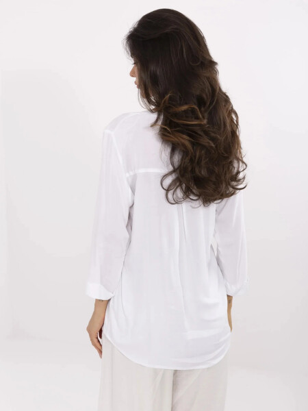 Blúzka D73761M11174B biela L