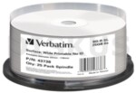 Verbatim 25ks Blu-Ray BD-R / 25GB / 6x / Printable / Spindl (43738)