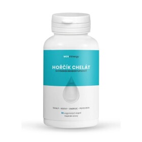 MOVit Horčík B6 Chelát 100 mg 90 kapsúl
