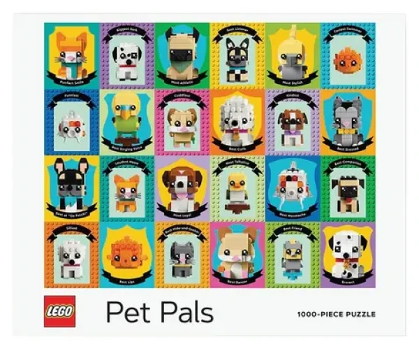 Chronicle books Puzzle Lego Zvierací kamaráti