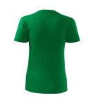 Klasické nové tričko stredne zelené XL