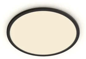 Philips Superslim CL550 18W čierna / Kúpeľňové prisadené LED svietidlo / 1500lm / 2700K / krokové stmievanie / IP44 (SKL000388918)