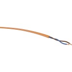 VER H05BQ-F 2x 1 Ri.100 energetický kabel H05BQ-F 2 x 1 mm² oranžová 100 m; VER H05BQ-F 2x 1 Ri.100