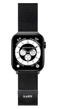 LAUT Steel LOOP remienok pre Apple Watch čierna / Remienok / Nerezová oceľ (LAUT_AWL_ST_BK)