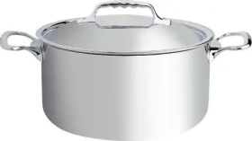 De Buyer Affinity / Kastról s pokrievkou / 24 cm / nerezová oceľ (3742.24)