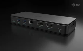 I-TEC Thunderbolt 4 Dual Display Docking Station / Dokovacia stanica / Thunderbolt 4 / 2× 4K 60 Hz / 92 W PD / 2.5G LAN (TB4DUALDPDOCKPDPRO)