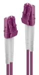 Lindy 46340 / Optický kábel / LC/LC / OM4 / Multimode / Duplex / 1 m (46340)
