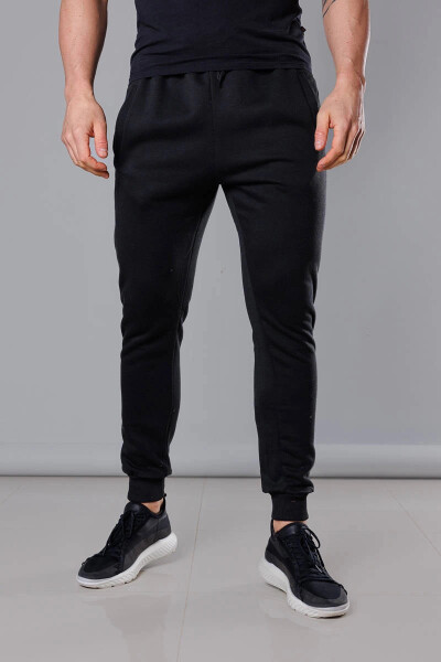 Čierne pánske tepláky 68XW01- Goodlooking XL černá