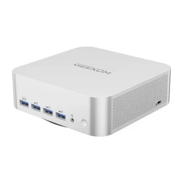 GEEKOM A8 Max (R78745HS-321) strieborná / AMD RYZEN 7 8745HS / 32GB / 1TB SSD / AMD Radeon 780M / Wi-Fi / BT / LAN / W11P (GMA8MAX-R78745HS-321)