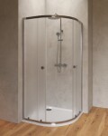 Sprchovací kút štvrťkruh 80x80 cm SAT Project SATBKMUS80CRCH SATBKMUS80CRCH