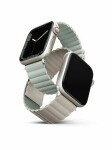 UNIQ REVIX Reversible Magnetic remienok pre Apple Watch 41 amp; 40 amp; 38mm - Sage (šedozeleno-béžová) (8886463680797)