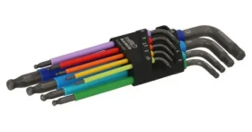 BAHCO Sada kľúčov imbus 1,5-10 mm 9 ks / Sada kľúčov / Imbus / 1,5-10 mm / 9 ks (C1997LM/9P)