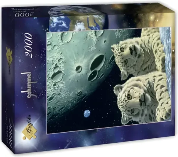 GRAFIKA Puzzle Brloh snežných leopardov