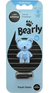 BEARLY Fresh linen medvedík modrý / Osviežovač vzduchu do auta / vôňa svieža bielizeň (am7466)