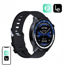 Blitzwolf Smartwatch BlitzWolf BW-AR1 1.43" AMOLED BT 3.0 / 5.3 (Čierny)
