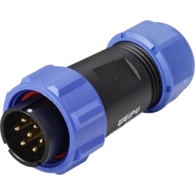 Weipu SP2110 / P 7 II guľatý faston, 1 ks; SP2110 / P 7 II